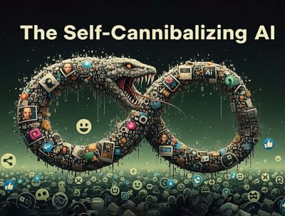 The Internet That Eats Its Own Tail: When AI Generates Junk That Feeds Other AI