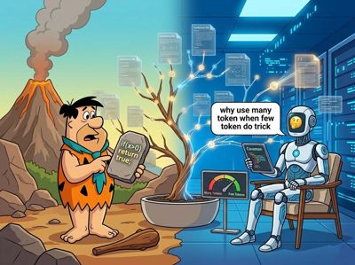 Caveman: l'AI che parla come un cavernicolo conviene